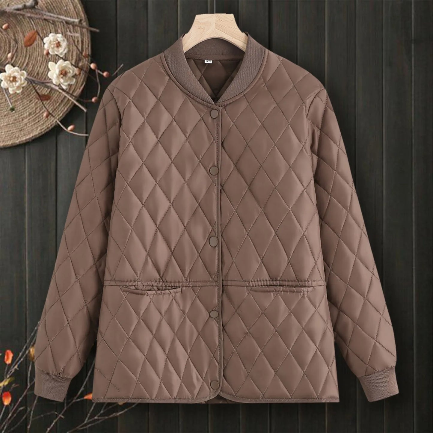 Casual Quilted Thread Jacket